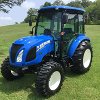 Tracteur agricole New Holland Workmaster 50, 4 roues motrices, 60 CV, automatique