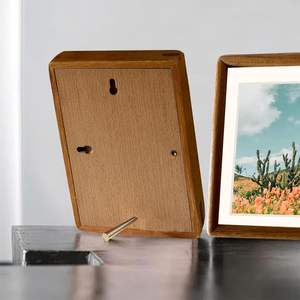 Cadres photo en bois naturel Petit cadre photo de table Cadre photo en bois massif Rustique - Product Image 5