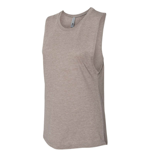 Next Level Women's Festival Muscle Ash Tank Custom Ladies Plain Summer Transpirable Fitted Soft Fitness Tank Top para mujer - Product Image 1