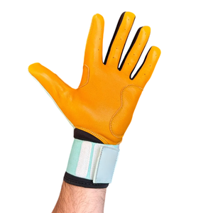 Venta superior Guantes de bateo de béisbol de cuero de alta calidad Directo de fábrica Venta al por mayor Mejor precio Guantes de bateo para el partido - Product Image 2