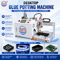Hochpräzise Automatische 2K AB-Kleber Silikon-Epoxidharz Desktop-Vergussmaschine für Elektronische Komponenten und PCB-Anwendungen