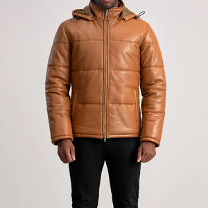 Custom Warm Puffer <b>Jacket</b> | Wholesale Thick <b>Padded</b> Winter Coat | Unisex <b>Waterproof</b> Streetwear Outerwear - Product Image 3