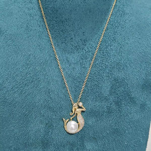 Nuevo diseño, colgante de cadena de Latón chapado en oro de 14 quilates, accesorios de joyería india a prueba de piel y sudor, chapado en plata - Product Image 2