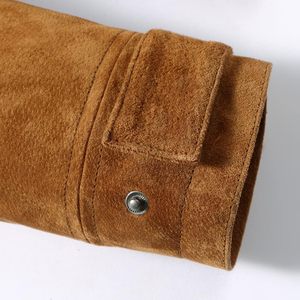 New Mens Genuine <b>Leather</b> <b>Jacket</b> Biker Retro Classic <b>Cafe</b> <b>Racer</b> Vintage <b>Leather</b> Brown Mens Elite Biker Vintage <b>jacket</b> for men - Product Image 4