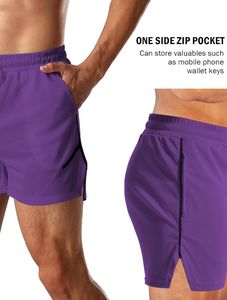 Pantalones cortos de hombre hechos a medida, precio al por mayor, pantalones cortos de entrenamiento de Spandex de 9 pulgadas, pantalones cortos de gimnasio para hombre con bolsillo - Product Image 4