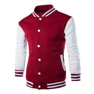 Venta caliente de estilo personalizado chaqueta de béisbol de la universidad para los hombres Ropa informal Mejor precio Hombres Varsity Jacket - Product Image 2