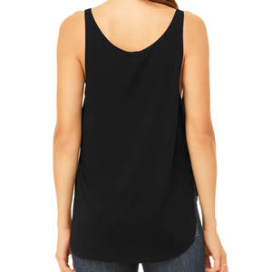 Loose Fit Womens Flowy Crop Tank Top - Product Image 2