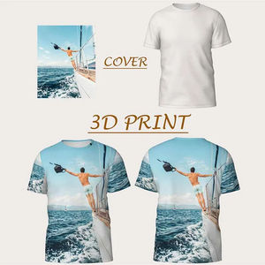 Impresión personalizada sublimación camisetas en blanco hombres gimnasio secado rápido liso poliéster 2025 última sublimación hombres camisetas - Product Image 3