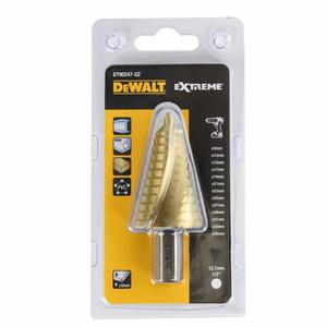 Pour foret étagé Dewalt 13mm avec revêtement en titane forets polyvalents polyvalents - Product Image 1