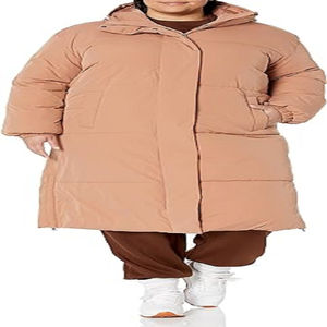 Abrigo de Invierno Grueso y Moderno de Alta Calidad para Mujer, Chaqueta Acolchada con Burbujas, Transpirable, de Lona, con Patrón Sólido, en 2026 - Product Image 1