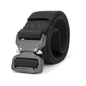 Nouvelle arrivée Ceinture en nylon robuste pour hommes Sangle de ceinture réglable avec boucle en métal - Product Image 5