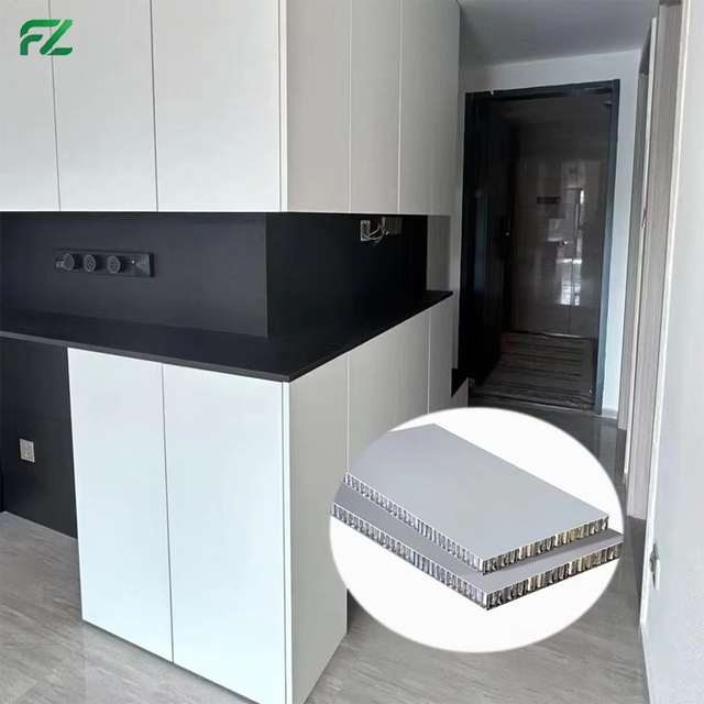 Kitchen Wall Panels for Apartment/Villa-Aluminum Honeycomb Lightweight Fire Resistant Easy Clean Modern Design China Supplier