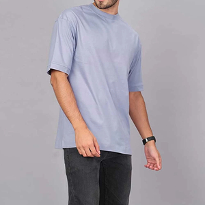 T-shirts surdimensionnés pour hommes, poids personnalisé et matière 100 % respirante, disponibles à un prix raisonnable - Product Image 3