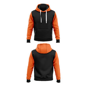 Sudaderas con capucha unisex con logotipo bordado de cara completa de lana pesada de diseño OEM promocional personalizado - Product Image 6