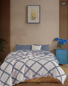 Cubrecama y Manta de Verano de Muselina de 8 Capas Premium - 100% Algodón Natural - Product Image 1