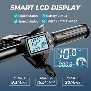 สกู๊ตเตอร์ไฟฟ้า Windhorse C3 500W - ระยะทางวิ่ง 25 ไมล์ ความเร็วสูงสุด 22 ไมล์ต่อชั่วโมง รับน้ำหนักได้ 330 ปอนด์ - Product Image 6