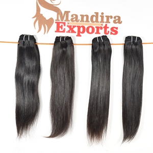 Venta al por mayor precio de fábrica cutícula alineada Remy extensiones de cabello humano recto Color natural en bruto paquetes de cabello humano - Product Image 3