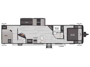 Nuevo 2026 Keystone Coleman Lantern 32BHS - Product Image 2