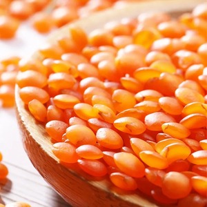 Качественная сыпучая сушеная цельная сплит-линза красная линза зеленая линза