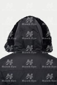 แจ็คเก็ตขนเป็ดแฟชั่นผู้ชาย2022มีฮู้ดเสื้อโค้ทฤดูหนาวระบายอากาศได้ดีเคลือบฟองลายที่น่าสนใจขายส่ง - Product Image 4