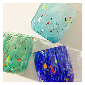 Verres à boire en verre de Murano de haute qualité, ensemble de verrerie colorée artisanale pour les boissons et les cadeaux - Product Image 4