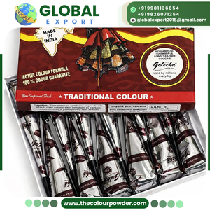 Henné noir de qualité supérieure en tubes, pointe de précision, pâte à écoulement libre, certifié FDA, pour l'art corporel et le design Mehndi - Product Image 2