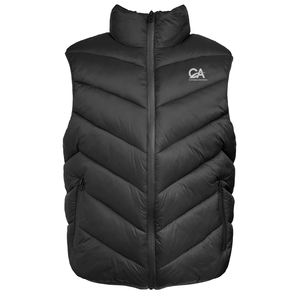 Gilet chaud matelassé pour hommes 100% haute qualité hommes hiver coupe-vent gilet vêtements d'extérieur décontracté matelassé sans manches gilet - Product Image 1