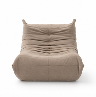 Canapé modulaire en forme de L à trois places moderne avec revêtement en tissu doux pour salon, chambre à coucher, chambre d'amis