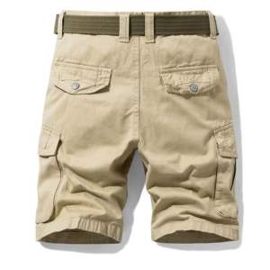 Pantalones cortos de malla personalizados a la moda, conjuntos de pantalones cortos personalizados para hombres, ropa de calle informal para hombres, cargo con varios bolsillos, informal, de algodón, multibolsillo para hombres - Product Image 3