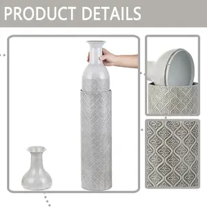 Dernier modèle Vases à fleurs Vases en métal pour table de mariage et bureau Décoration intérieure Décoration moderne et de haute qualité - Product Image 2