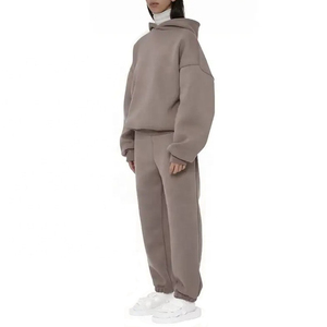 Venta al por mayor de los hombres con capucha y pantalones Jogger Vintage Washed Fleece Chándal Hombres 100% Algodón Chándales Para los hombres - Product Image 5