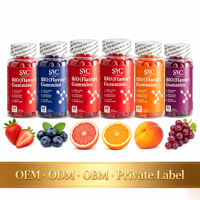 Gummies OEM au Glutathion et Collagène Marin pour Éclaircissement de la Peau, 60 unités, Sans Sucre, Marque Privée, Vente en Gros