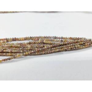 Perles de diamants bruts naturels non taillés de qualité AAA+ 2-3 mm, couleur champagne, pour la fabrication de bijoux - Product Image 2
