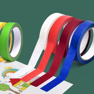 20mm * 20m chịu nhiệt giấy Crepe <span class=keywords><strong>Masking</strong></span> <span class=keywords><strong>Tape</strong></span> cao su họa sĩ băng cho nghệ thuật cơ bản sơn màu họa sĩ băng cho các nghệ sĩ - Product Image 6