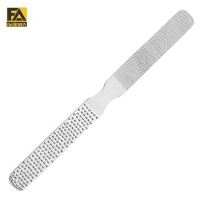 Limas de pie de pedicura de alta calidad, removedor de callos, escofina de pies de doble cara duradera para depurador de piel muerta, acero inoxidable - Product Image 1