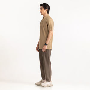 Nardon Apparel Hombres de talla grande 100% algodón estampado Anti-Pilling Casual manga corta para camisa de alta calidad de punto azul real - Product Image 3