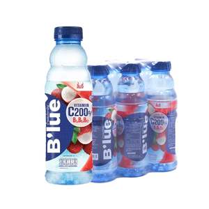 B'lue Water Green Apple Flavor 500ml/ B'lue <b>Drink</b> Wholesale/ Low-Fat Fruity <b>Carbonated</b> <b>Drinks</b> - Product Image 4