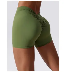 Best Verkopende Korte Leggings Op Maat Voor Dames Actieve Shorts Workout Panty 'S Voor Dames Fitness Shorts Voor Dames