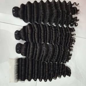 VCHAIRVIETNAM Extensions de cheveux humains vietnamiens vierges haute définition à fermeture frontale en dentelle en tailles 2x6 3x6 3x7 13x8 Vietnam - Product Image 1