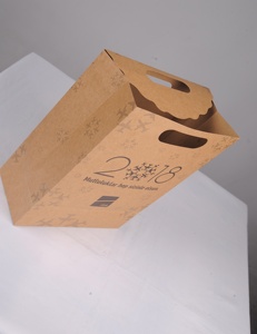 Eurototes en papier recyclable écologique grand format haute résistance avec impression offset pour l'emballage de vente au détail haut de gamme de chaussures et de vêtements - Product Image 4