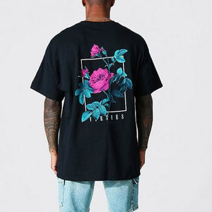 Camisetas Deportivas Personalizadas de Manga Corta para Hombre, 100% Algodón, Transpirables, de Secado Rápido, Ecológicas, Corte Holgado, con Logotipo Estampado en la Parte Delantera, para Verano - Product Image 6