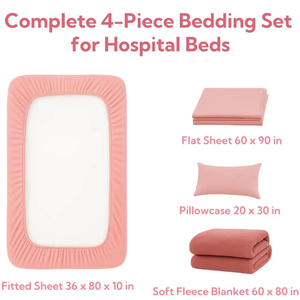 Draps d'hôpital confortables et de haute qualité, en lin médical 400TC, durables, écologiques, doux et lavables pour cliniques et soins infirmiers - Product Image 3