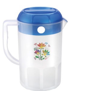 Plastic Jug with <b>Lid</b> Large Capacity New Water Jug for Drinkware - Product Image 3