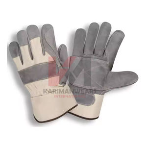 Gants de travail de sécurité personnalisés en cuir de chèvre de qualité supérieure, gants canadiens pour usage industriel, cuir résistant, prêts pour l'hiver - Product Image 1