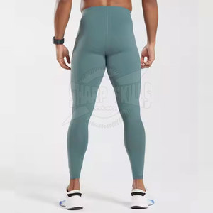 Leggings pour hommes sur mesure en coton et fibre de bambou, taille élastique, respirants, style unique - Product Image 3