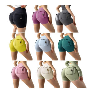 Skinny 100% Cotton <b>Shorts</b> Multi Pocket <b>Cargo</b> <b>Shorts</b> High Waisted Feature Button and Belt Waist <b>Cargo</b> <b>Shorts</b> for <b>Women</b> - Product Image 6