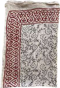 Indien fait à la main bloc imprimé pas cher prix en gros beaucoup de conception sarongs quantité Base paréos et écharpes plage couvertures - Product Image 2