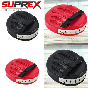 Mitaines de frappe en cuir PU SUPREX Enterprises, cibles incurvées pour l'entraînement, équipement de sparring MMA et Kickboxing - Product Image 2