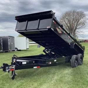 <b>Farm</b> Mini Dump <b>Trailer</b> Heavy Duty High Productivity 5x7-7x16 2 Ton Capacity 1 Year Warranty Bearing Core Components - Product Image 1