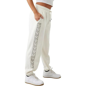 Ensemble de survêtement unisexe personnalisé pour l'hiver, pantalon de jogging respirant et léger 100 % coton, couleur unie, écologique, décontracté, pour tous - Product Image 5